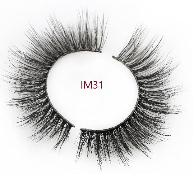12 Slots -Display with Magnetic Lashes with eyeliner