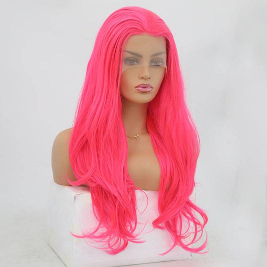 VIP - Synthetic Lace Front Wig Neon Pink