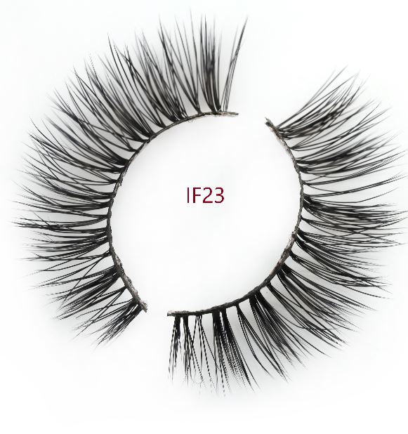 12 Slots -Display with Magnetic Lashes with eyeliner