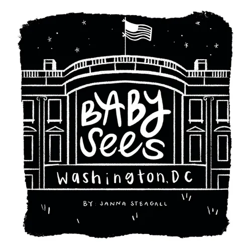 Baby Sees Washington, DC: A High-Contrast Board Book for Babies