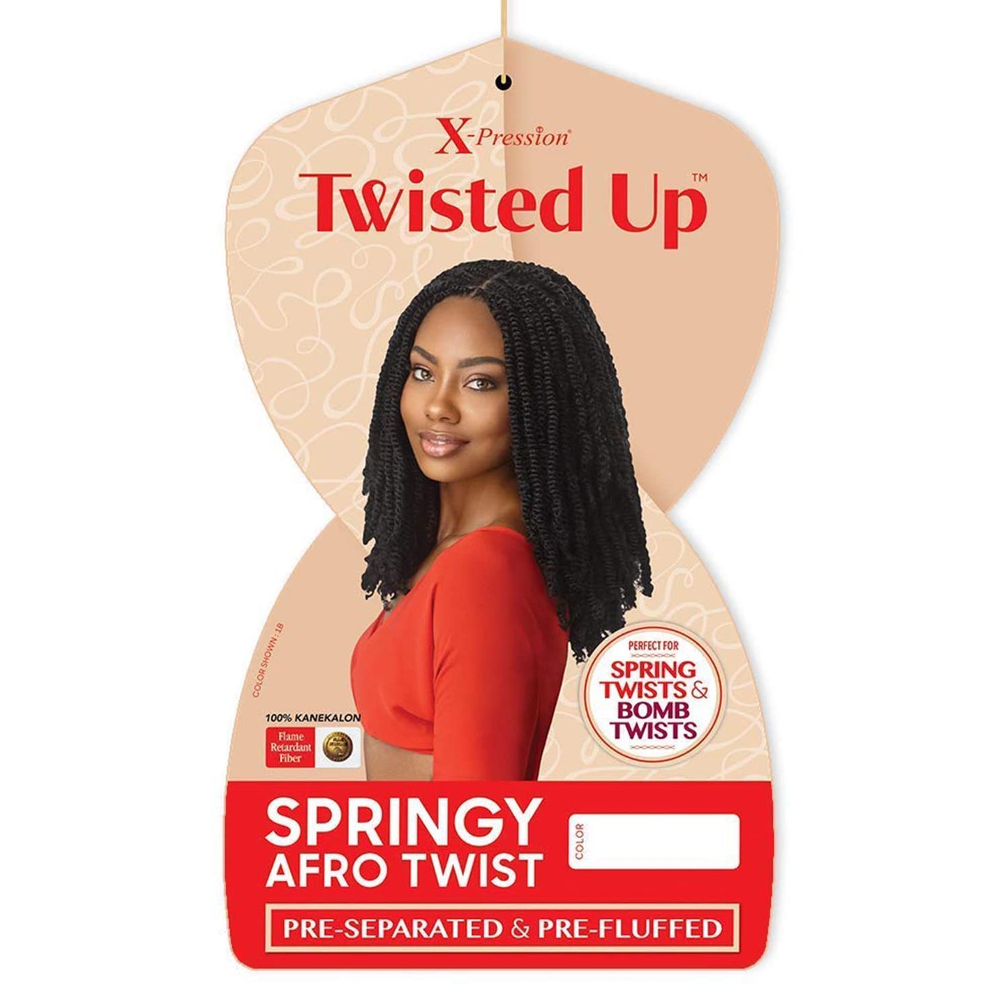 Outre Crochet Braids X-Pression Twisted Up 3X Springy Afro Twist 16"