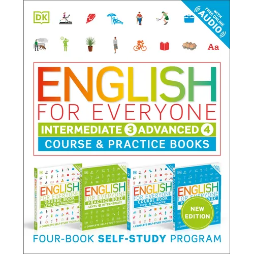 English for Everyone Intermediate and Advanced Box Set