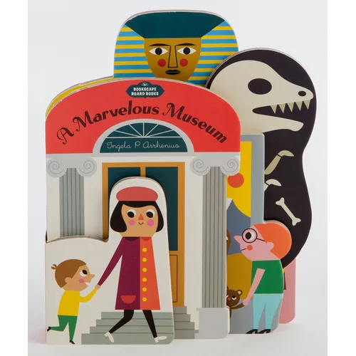 Bookscape Board Books: A Marvelous Museum: (Artist Board Book, Colorful Art Museum Toddler Book)