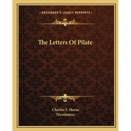 The Letters Of Pilate