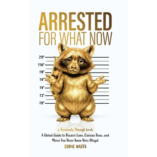 Arrested for What Now: A Global Guide to Bizarre Laws, Curious Bans, and Moves You Never Knew Were Illegal