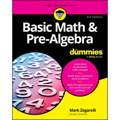 Basic Math & Pre-Algebra for Dummies - Paperback