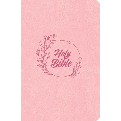 KJV Compact Bible, Value Edition, Soft Pink Leathertouch