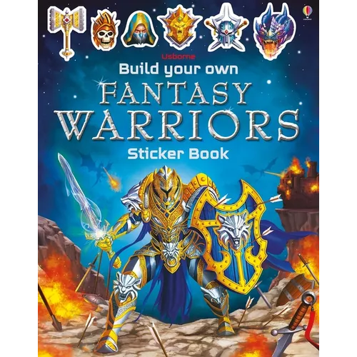 Build Your Own Fantasy Warriors Sticker Book