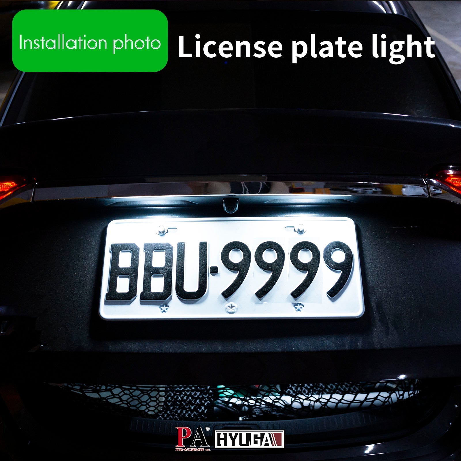 HYUGA BL9 T10 W5W 194 LED Bulb 6000K White 19SMD CANBUS Anti - Flicker for Interior Lamp License Plate Trunk light Plug and Play (Pack of 2) - PA LED BULB - HYUGA - Little Red General Store