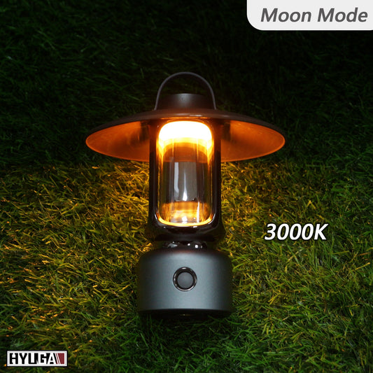 L - 99 LED Mini Camping Lantern IPX4, Type - C Rechargeable Lamp, 5 Modes, Emergency Flashlight, Decoration, Outdoor Portable Light HYUGA (White) - PA LED BULB - HYUGA - Little Red General Store
