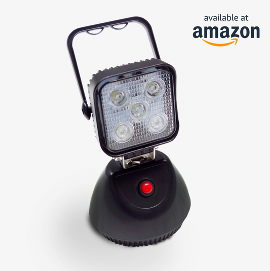 PA LED 1 Set Super Bright Version LED 4 Functions Magnetic Rechargeable Portable Light Handheld Powerful Flashlight for Emergency, Outages, Home and More - PA LED BULB - HYUGA - Little Red General Store