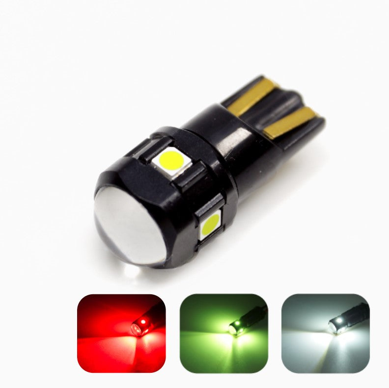 CANBUS LED Parking Light Bulbs T10 194 168 for Interior, Courtesy, Dome, Trunk, Glove Box (Lime Green) - PA LED BULB - HYUGA - Little Red General Store