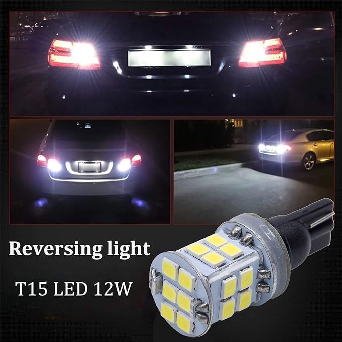 LED Bulb LED Backup Light+Turn Signal Light+Fog Light L1B 7545 T20 7440 T15 W16W Compatible with Honda CIVIC 2021 2022 2023 2024 - PA LED BULB - HYUGA - Little Red General Store