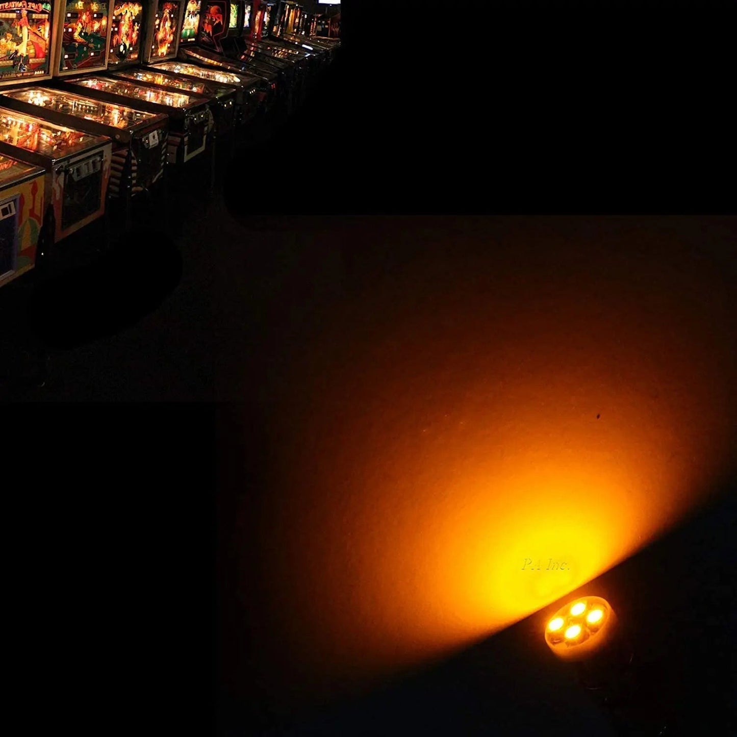 LED Bayonet Arcade Pinball Machine Light Bulb 4SMD BA9S 1893 44 47 756 1847 6.3V (10PCS) - PA LED BULB - HYUGA - Little Red General Store