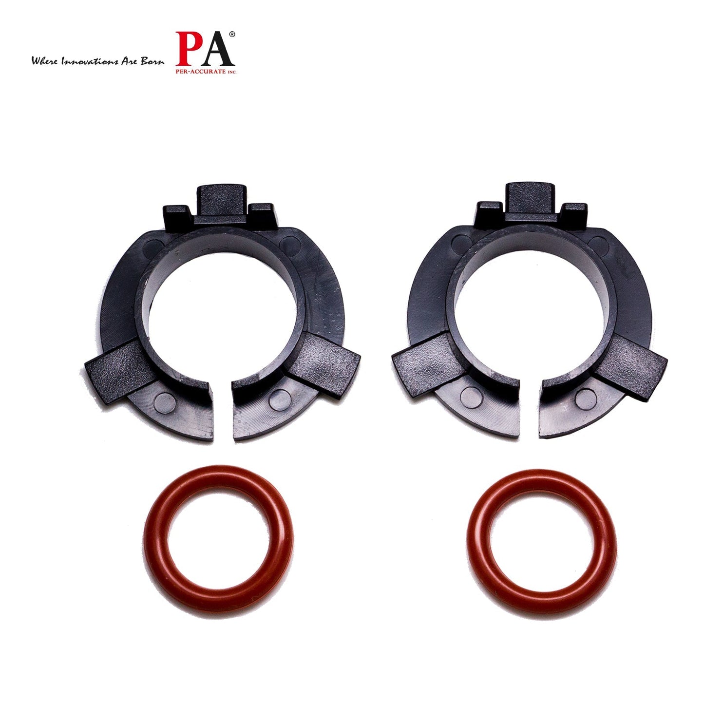 Headlight Adapters, 1 PCS LED Adapter Bulbs Holders Headlight Bulbs Base - PA LED BULB - HYUGA - Little Red General Store