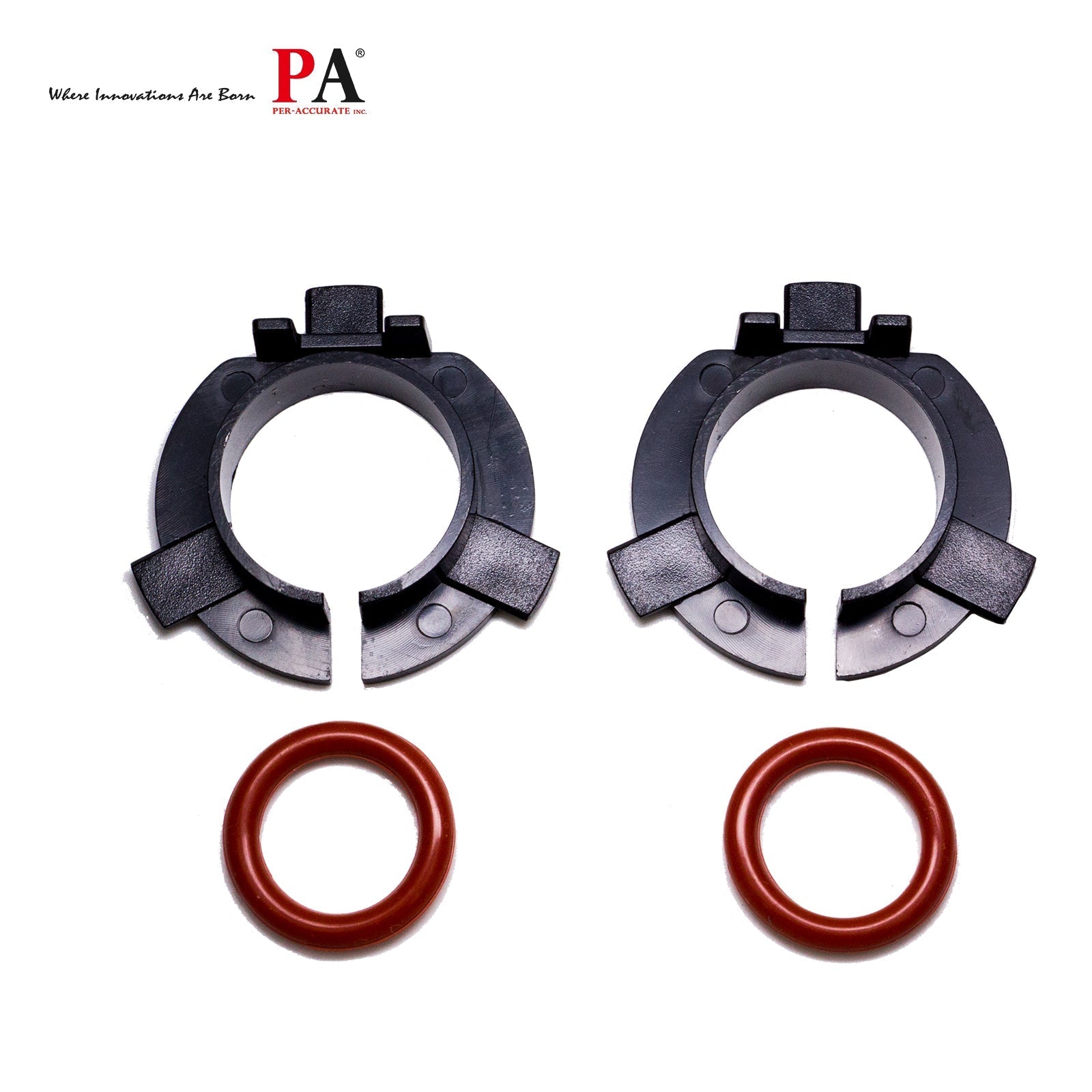Headlight Adapters, 1 PCS LED Adapter Bulbs Holders Headlight Bulbs Base - PA LED BULB - HYUGA - Little Red General Store