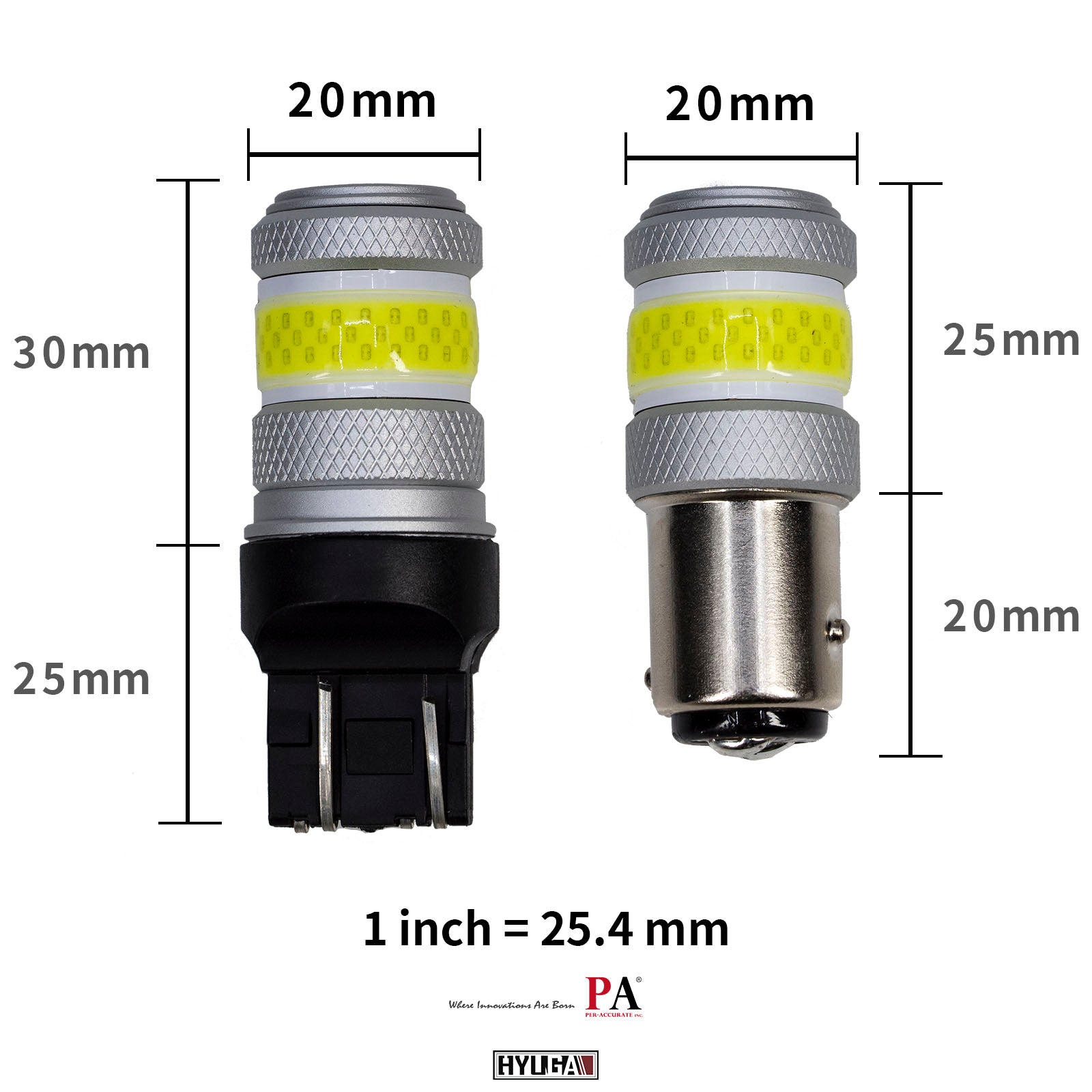 HX6 LED Reverse Light White 6000K fit for Alfa Romeo Giulietta Giulieta (Anti Hyper Flash) - (Pack of 2) - PA LED BULB - HYUGA - Little Red General Store