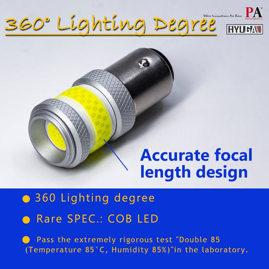 HX6 LED Reverse Light White 6000K fit for Alfa Romeo Giulietta Giulieta (Anti Hyper Flash) - (Pack of 2) - PA LED BULB - HYUGA - Little Red General Store