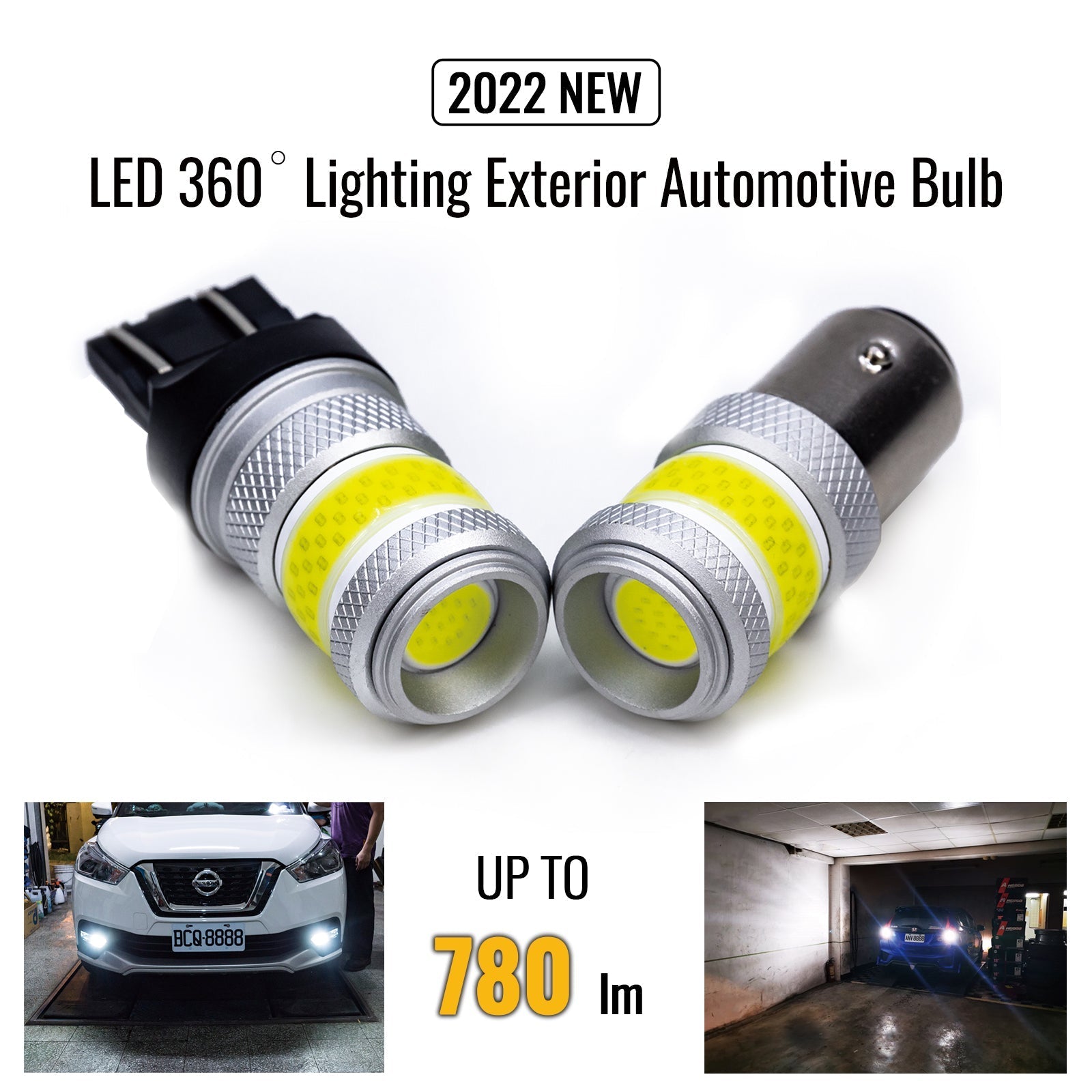 HX6 LED Reverse Light White 6000K fit for Alfa Romeo Giulietta Giulieta (Anti Hyper Flash) - (Pack of 2) - PA LED BULB - HYUGA - Little Red General Store