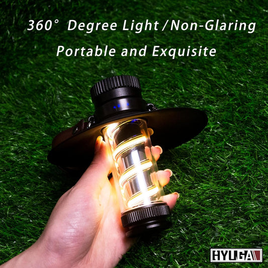LED Camping Lantern【Ultra High Brightness 600 Lumens / Type - C / Daylight, Cool White, Warm White 】camping light camping essentials flashlight camping accessories camping gear - PA LED BULB - HYUGA - Little Red General Store