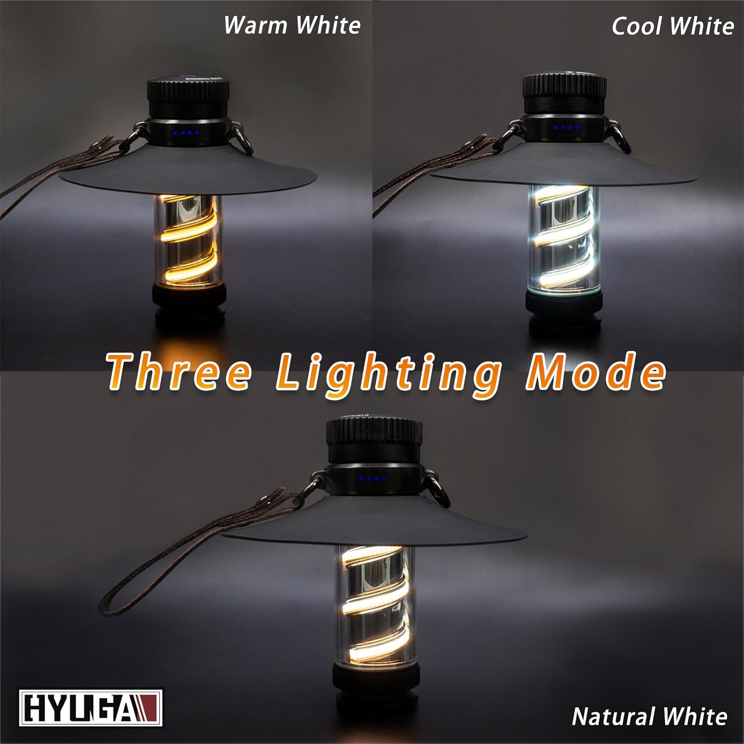 LED Camping Lantern【Ultra High Brightness 600 Lumens / Type - C / Daylight, Cool White, Warm White 】camping light camping essentials flashlight camping accessories camping gear - PA LED BULB - HYUGA - Little Red General Store