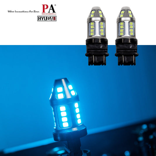 PA 30SMD 3157 2835 Auto LED Bulb 12V for Turn Signal Side Marker Stop Backup Tail Light (3056 3156 3156A 3057 4057 3157 4157 T25) - PA LED BULB - HYUGA - Little Red General Store