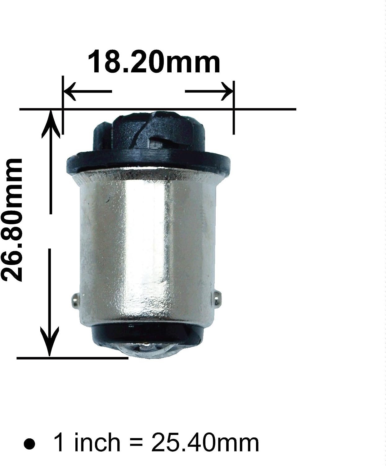 T10 168 194 to BA15D Bulb Base Converter Sailing Use Bulb Adaptor Transform Base Socket - PA LED BULB - HYUGA - Little Red General Store