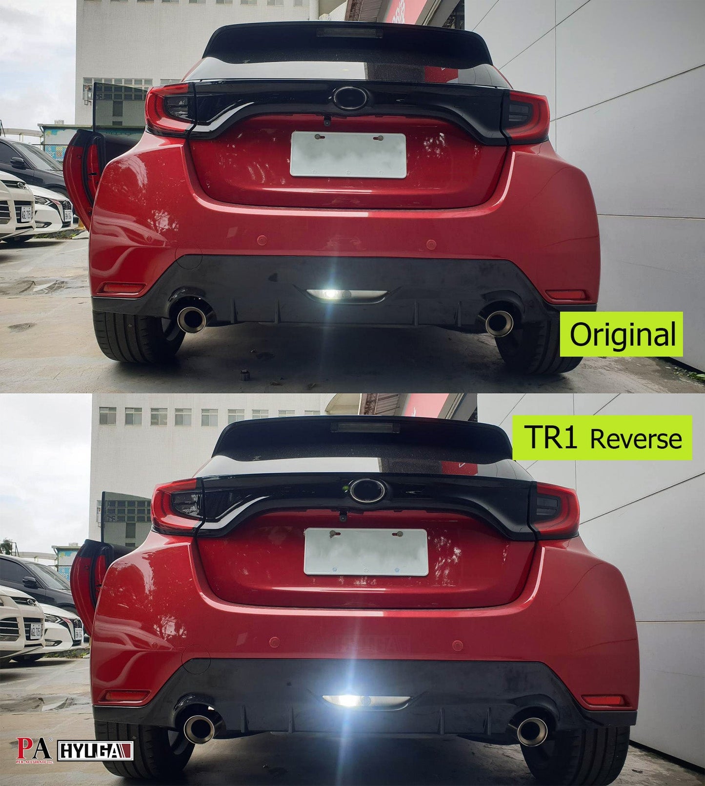 LW5B TR1 2x LED Reversing Backup Light Bulbs 6000K White 30W Plug and Play Compatible with 2019~ Toyota Corolla Hatchback, GR Corolla, Lexus UX200 UX250h UX300e LX600 LW5 LW5B LW5A HYUGA (Pack of 2) - PA LED BULB - HYUGA - Little Red General Store