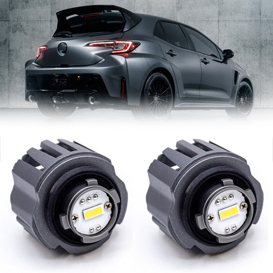 LW5B TR1 2x LED Reversing Backup Light Bulbs 6000K White 30W Plug and Play Compatible with 2019~ Toyota Corolla Hatchback, GR Corolla, Lexus UX200 UX250h UX300e LX600 LW5 LW5B LW5A HYUGA (Pack of 2) - PA LED BULB - HYUGA - Little Red General Store