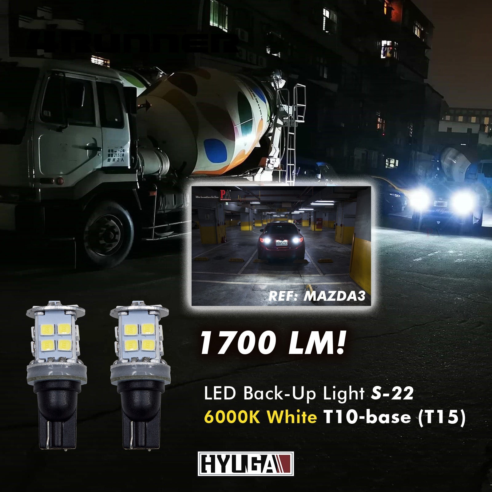 Compatible with 2006~2013 TOYOTA 4Runner Whole LED Replacement Package (low high beam headlight, fog light, turn signal, reverse light, interior light) - PA LED BULB - HYUGA - Little Red General Store
