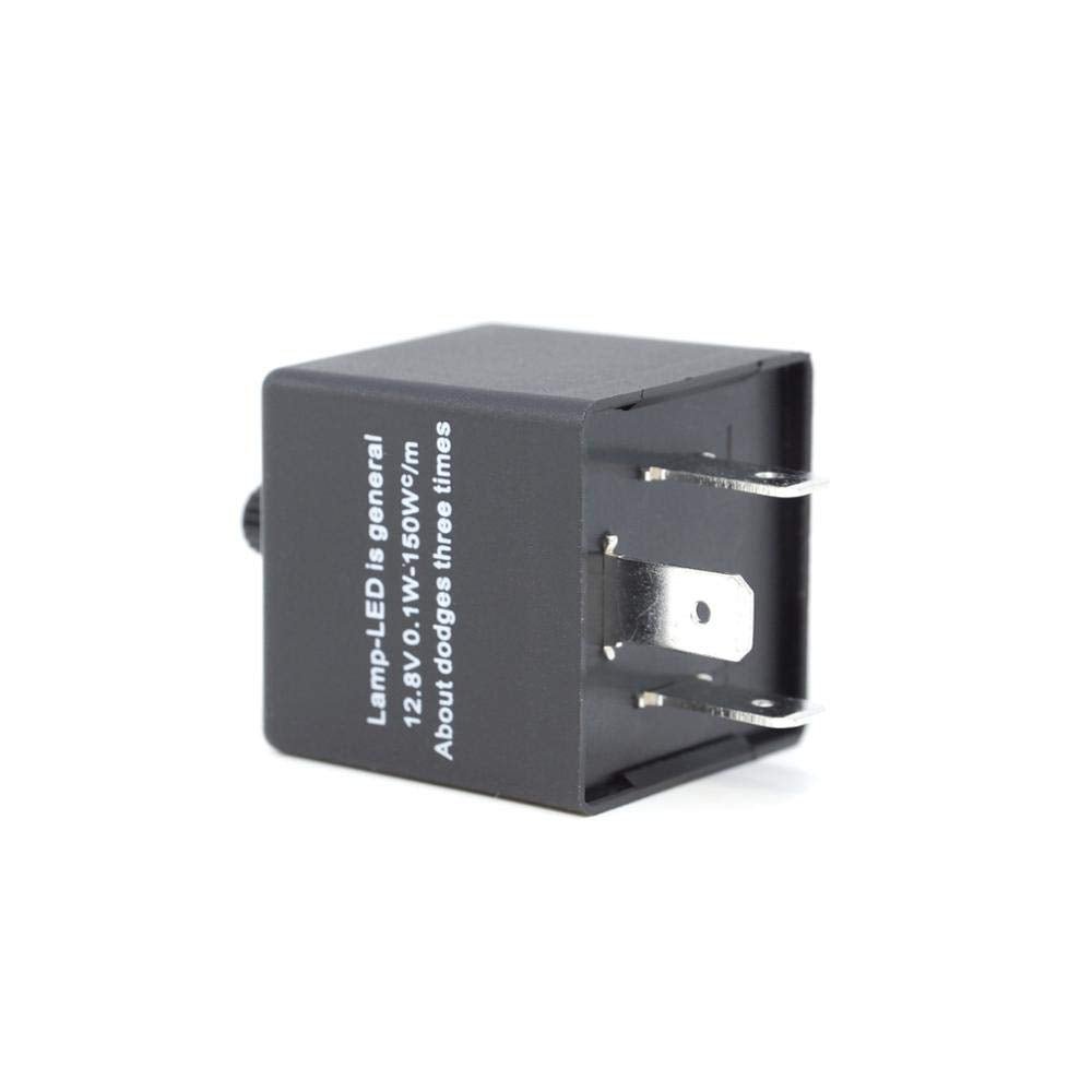 3 - PIN CF13 12V 20A Adjustable Electric Flasher Relay: Anti Hyper Flash For Ford, HYUNDAI, Nissan, Subaru, Honda - PA LED BULB - HYUGA - Little Red General Store