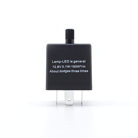 3 - PIN CF13 12V 20A Adjustable Electric Flasher Relay: Anti Hyper Flash For Ford, HYUNDAI, Nissan, Subaru, Honda - PA LED BULB - HYUGA - Little Red General Store