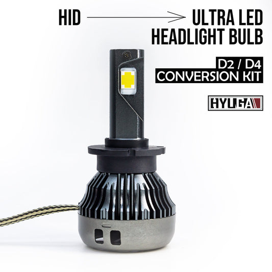 D2S D2R D4S D4R HID To LED Headlight Bulb Conversion Kit, 7545 CSP Plug & Play HDX HYUGA - PA LED BULB - HYUGA - Little Red General Store