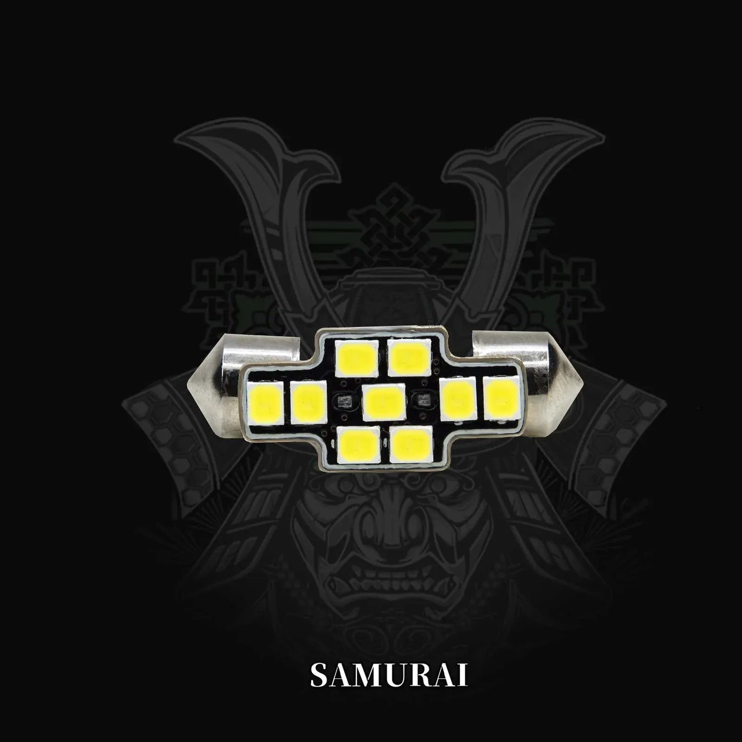 SAMURAI LED Automotive Festoon Bulb (White) with 360 lumen!