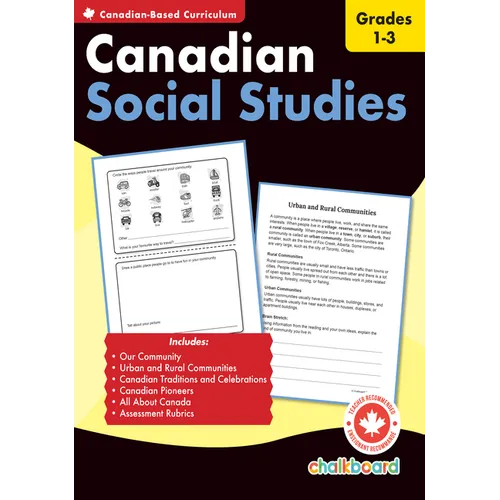 Canadian Social Studies Grades 1-3
