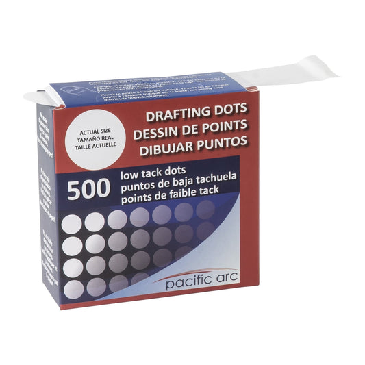 Pacific Arc, Professional Blank Drafting Dots, 7/8", Roll of 500 Dots per Box. - Pacific Arc - Little Red General Store