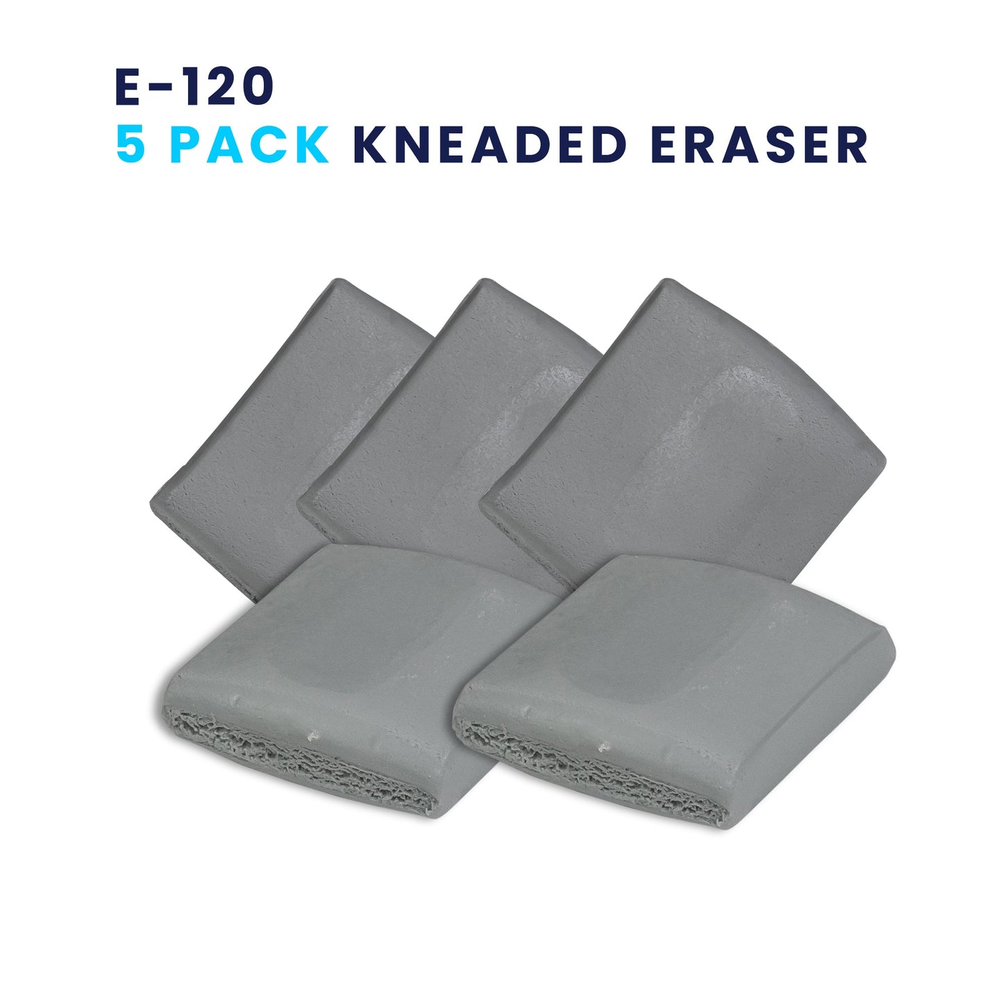 Eraser: Kneaded - large, 1.38" x 1.38" x .38" - Pacific Arc - Little Red General Store
