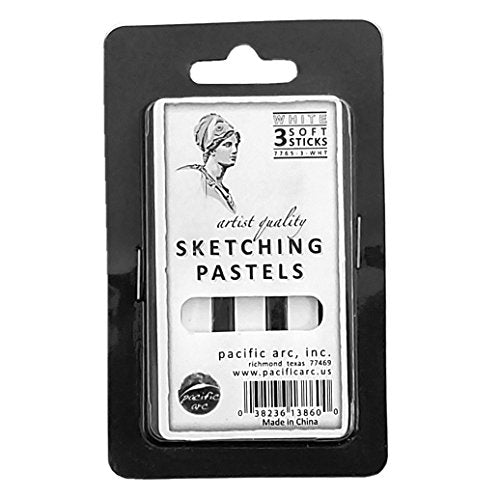 Pacific Arc - Sketching Pastel Set, 3 - piece - For Sketching, Blending, Lighten and Drawing - Non - Toxic - Pacific Arc - Little Red General Store