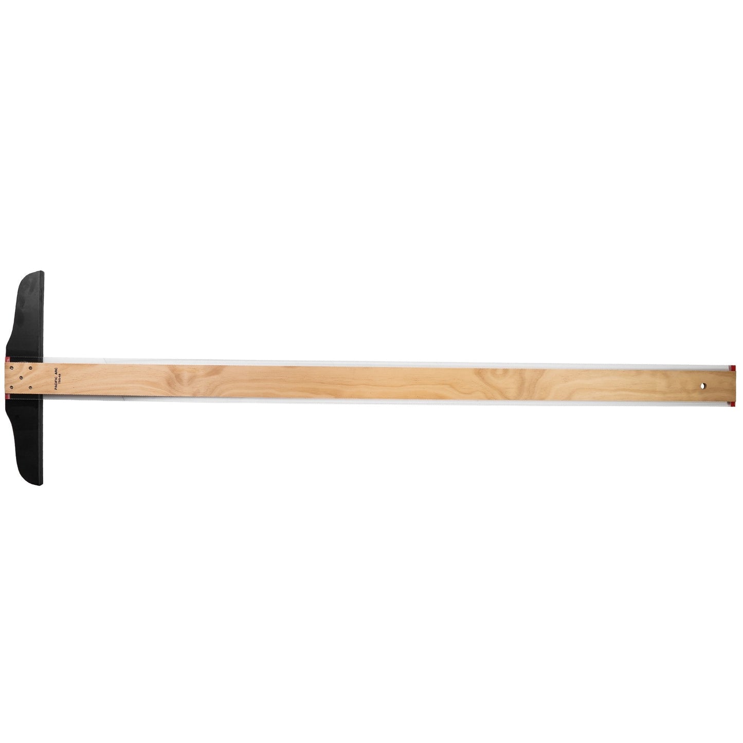 Pacific Arc 18 to 48 Inch T Square, Traditional Maple Blade with Acrylic Edge - Pacific Arc - Little Red General Store