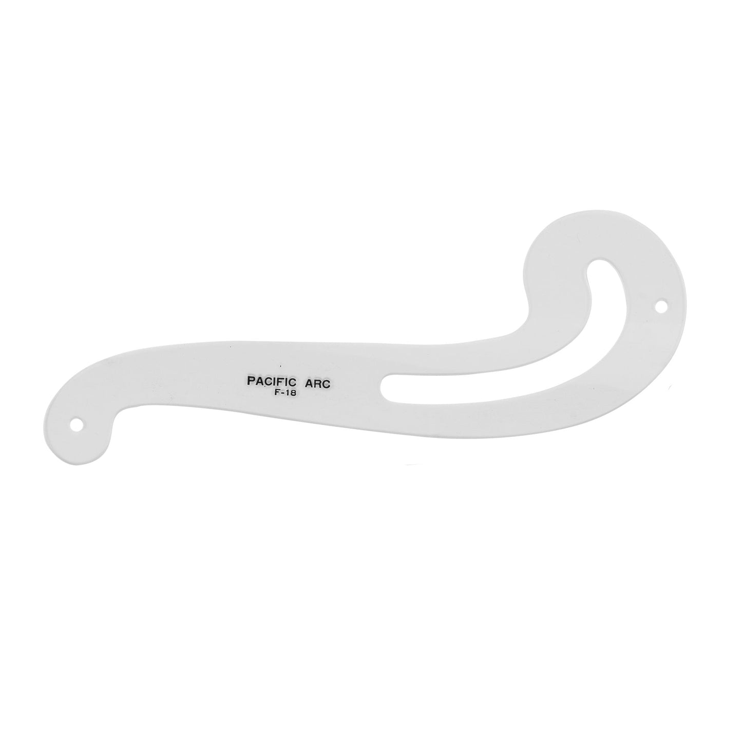 Pacific Arc,Professional French Curves, Acrylic, Plain Edge, 5.25 Inches - Pacific Arc - Little Red General Store