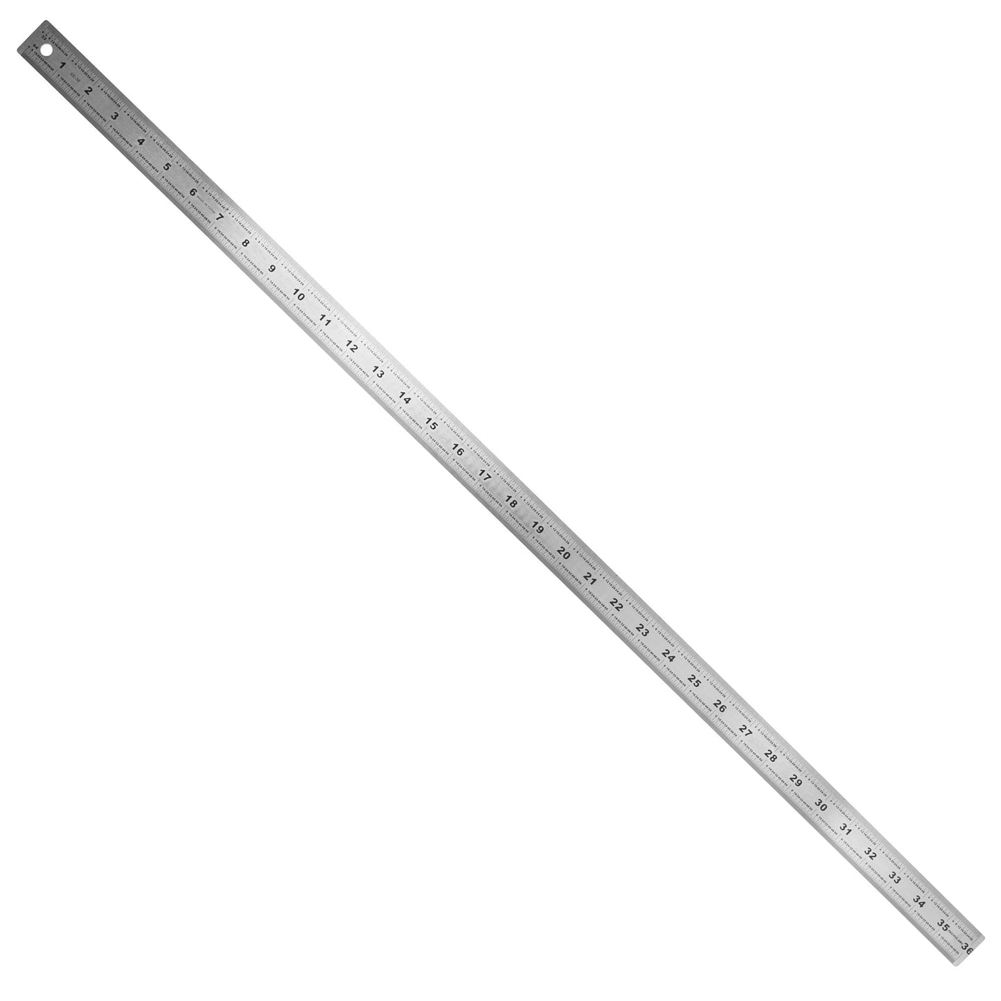 Pacific Arc Stainless Steel Ruler with 32nd and 64th Graduations - Pacific Arc - Little Red General Store