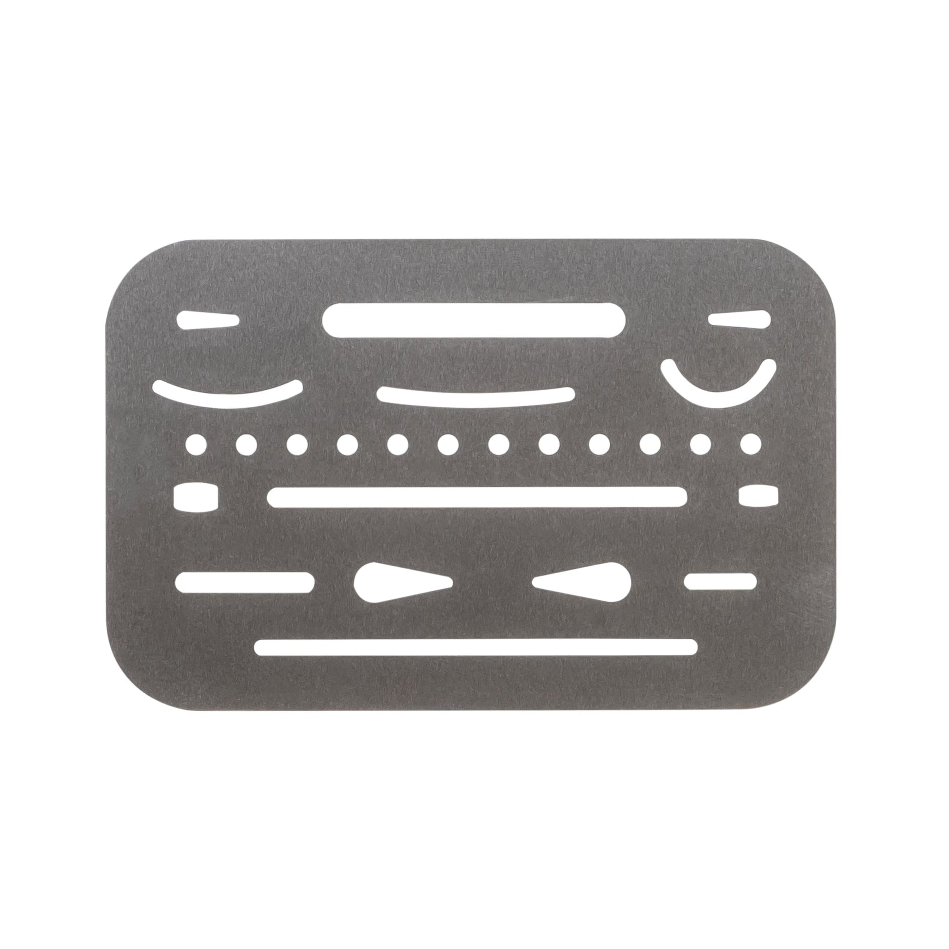 Pacific Arc - Professional Erasing Shield Solid Stainless Steel with 26 Openings - Pacific Arc - Little Red General Store