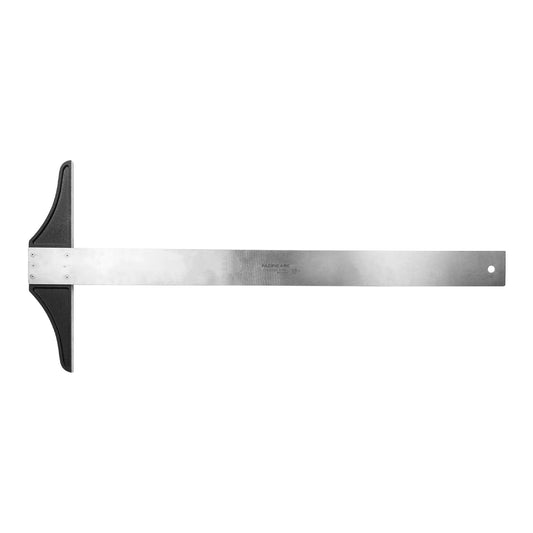 Pacific Arc, T - Square: stainless steel blade, 2" wide, plain, .080" - Pacific Arc - Little Red General Store