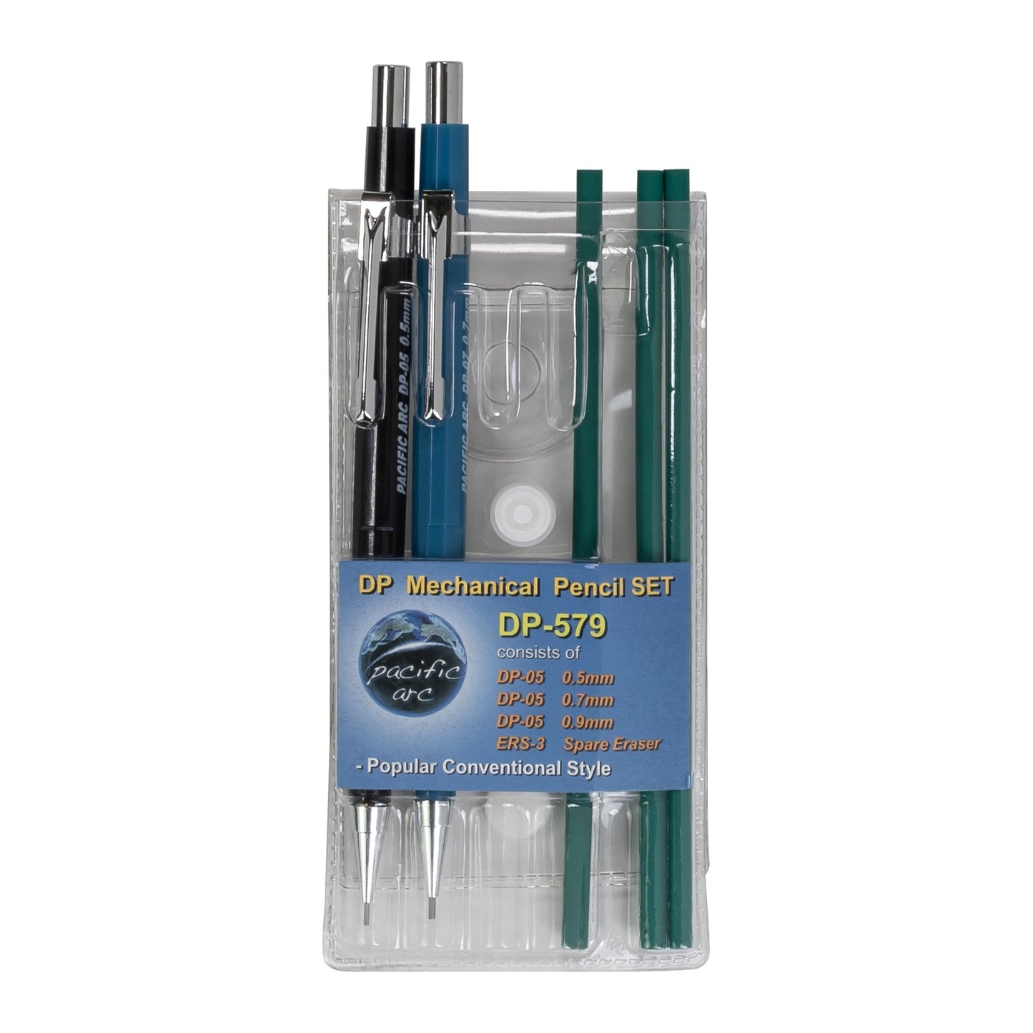 Pacific Arc, Traditional Fine Line Mechanical Pencil with Fixed Sleeve - Pacific Arc - Little Red General Store