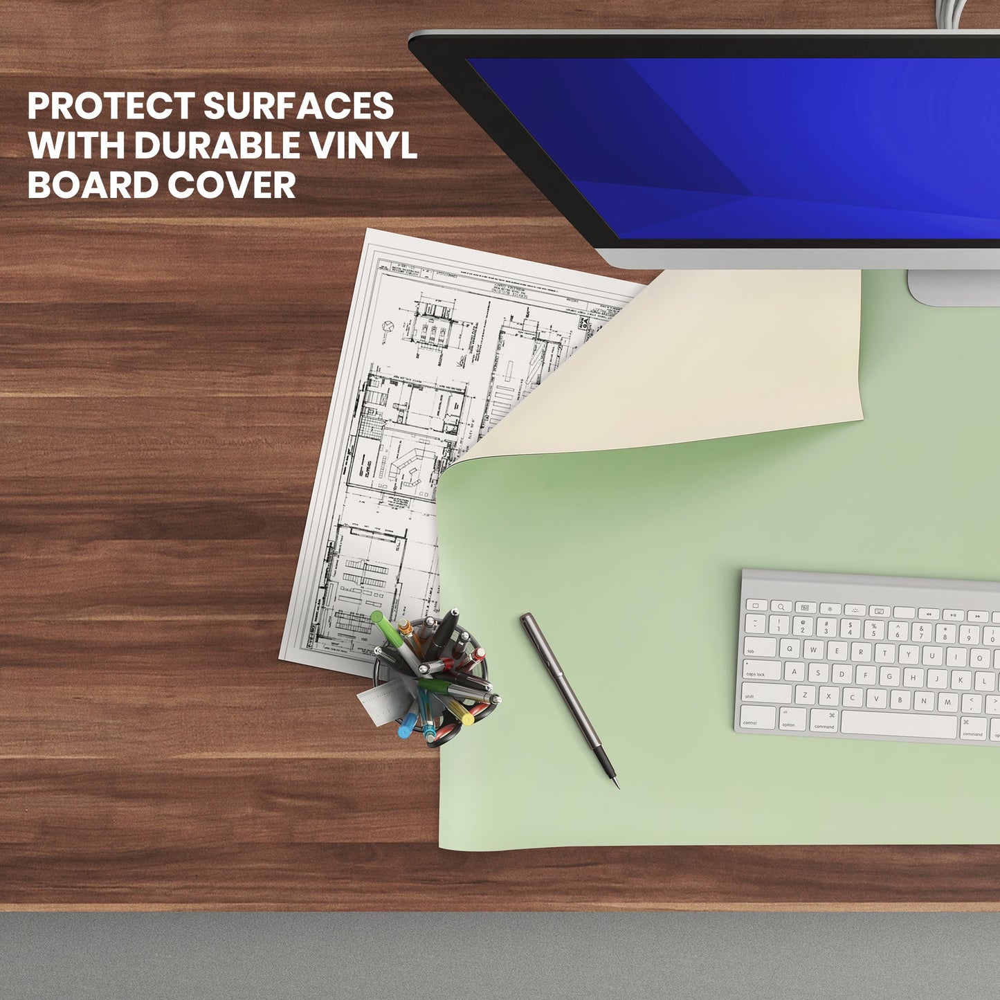 Pacific Arc, Vinyl Board Cover - Pre - cut Sheets Self Healing and Stain Resistant - Pacific Arc - Little Red General Store