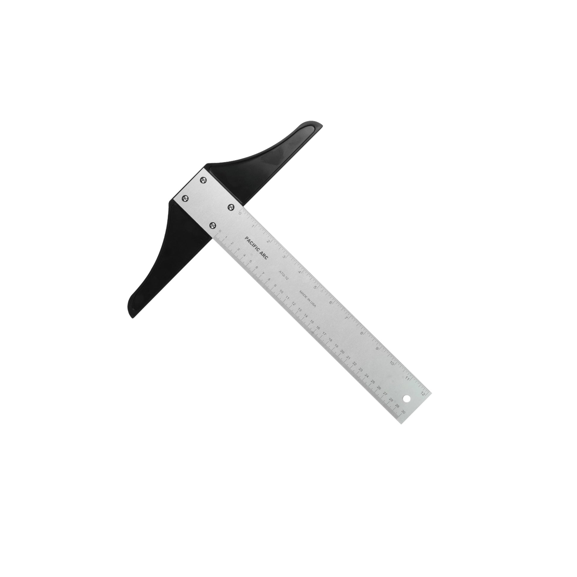 Pacific Arc: T - Square, Aluminum, Scholastic - inch/Metric 12" - 36" Drawing and Design tool for students and professionals, Great for Carpentry, Drafting Architecture, Engineering, and Art - Pacific Arc - Little Red General Store