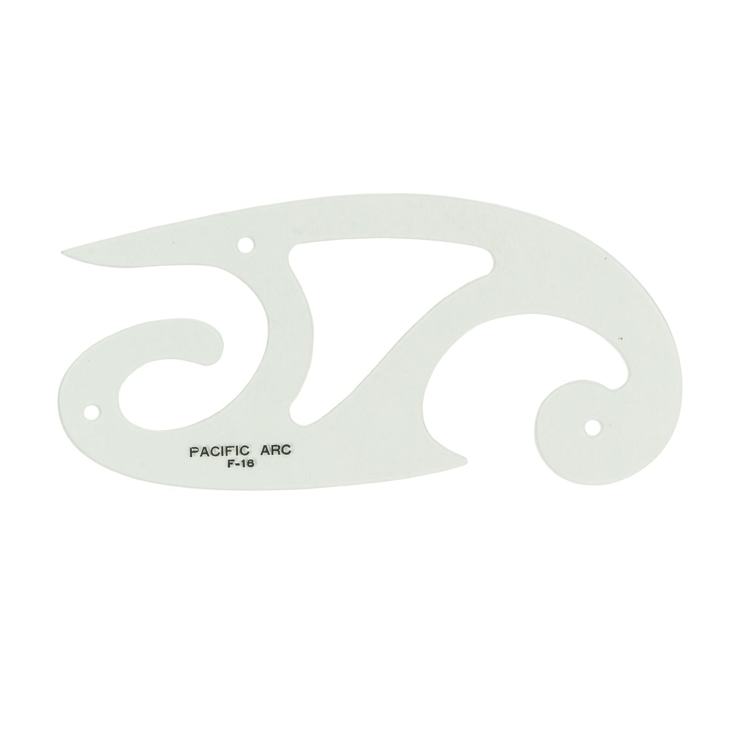 Pacific Arc,Professional French Curves, Acrylic, Plain Edge, 5.25 Inches - Pacific Arc - Little Red General Store
