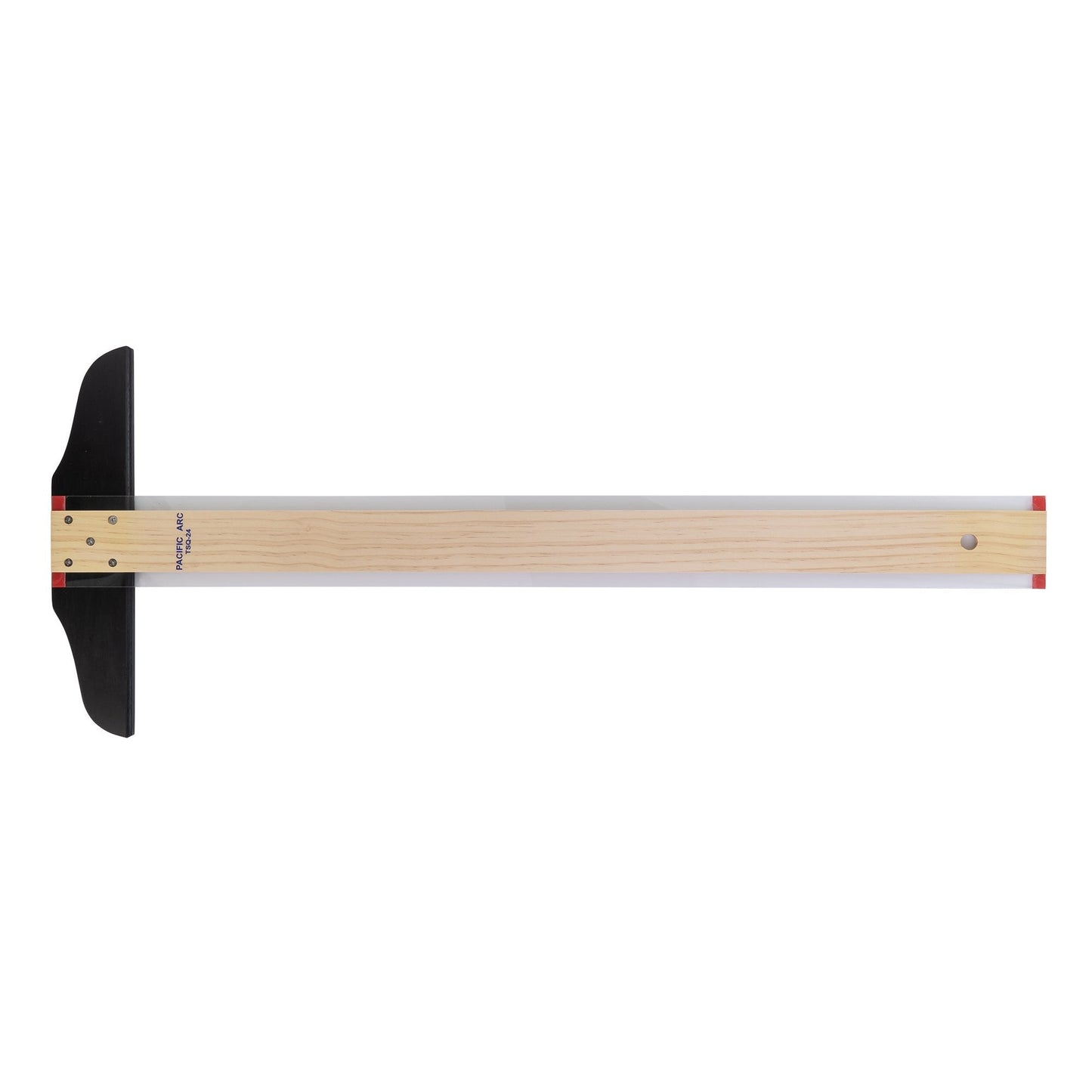 Pacific Arc 18 to 48 Inch T Square, Traditional Maple Blade with Acrylic Edge - Pacific Arc - Little Red General Store