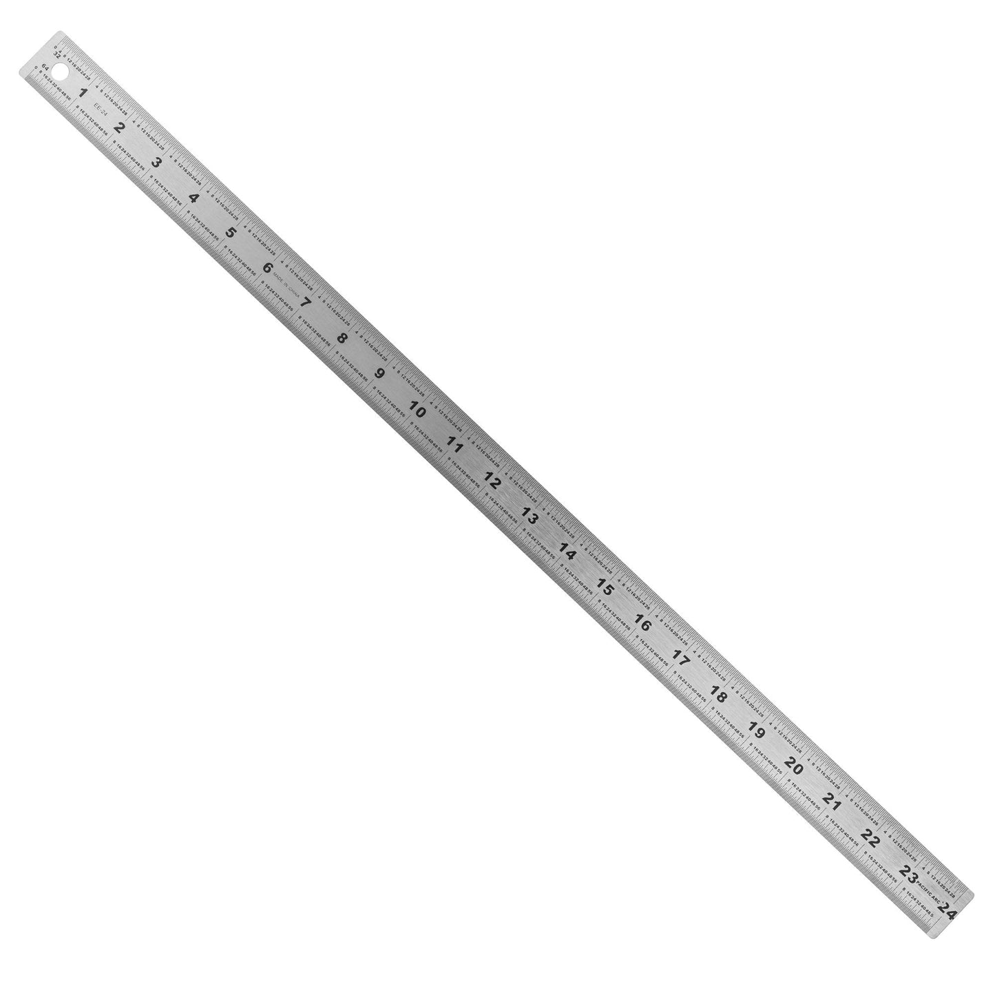 Pacific Arc Stainless Steel Ruler with 32nd and 64th Graduations - Pacific Arc - Little Red General Store
