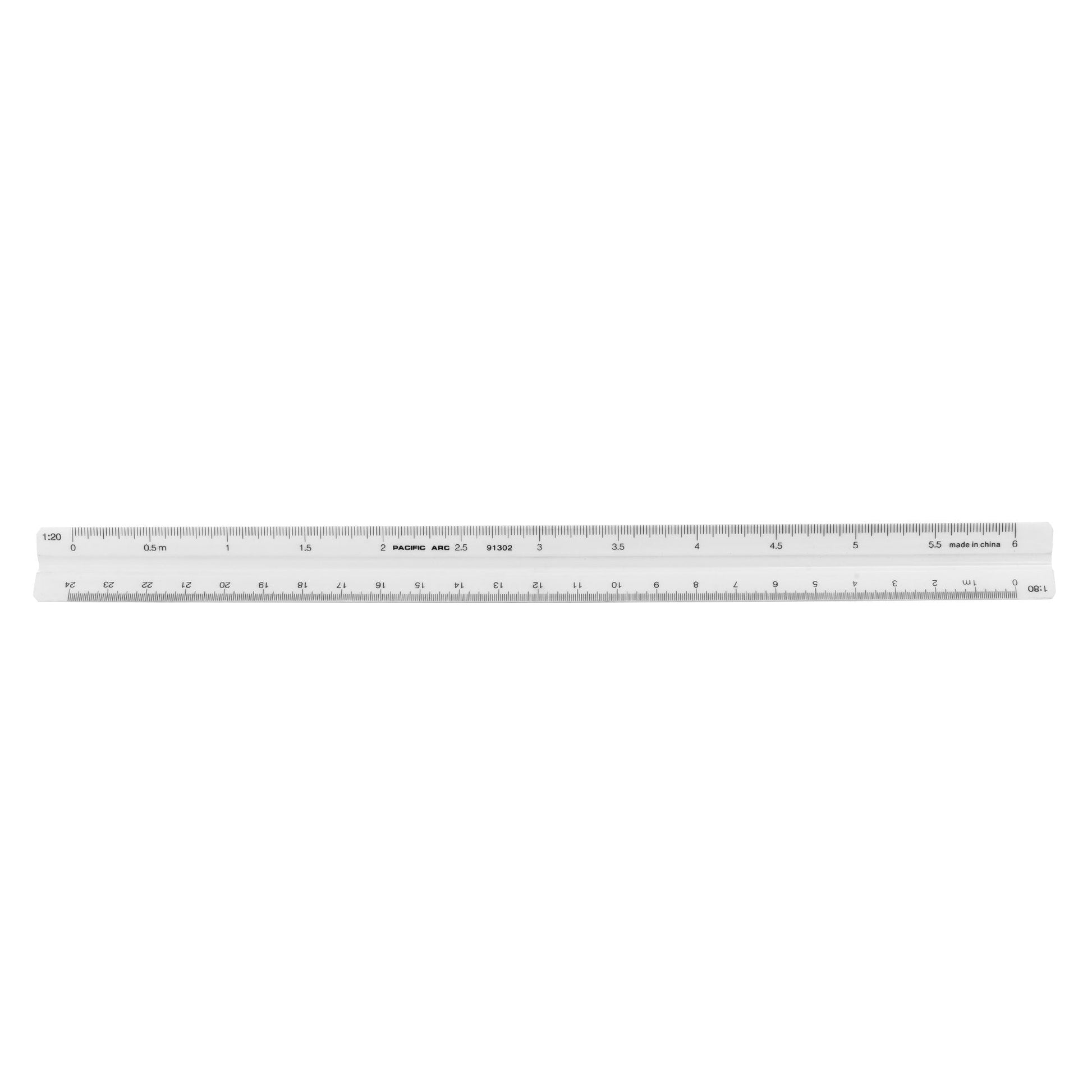 Pacific Arc | Economy Triangular Scale Ruler | Architect, Engineer, Mechanical Engineer & Metric Scales. - Pacific Arc - Little Red General Store